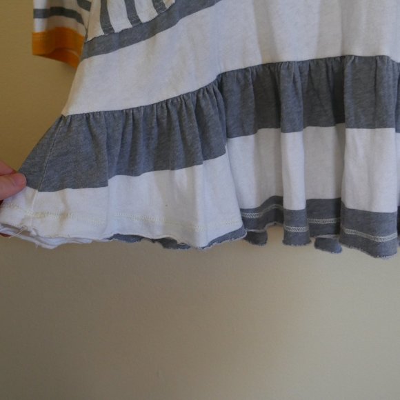 We The Free Striped Crop Peplum Top Size S - Picture 3 of 7